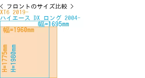 #XT6 2019- + ハイエース DX ロング 2004-
